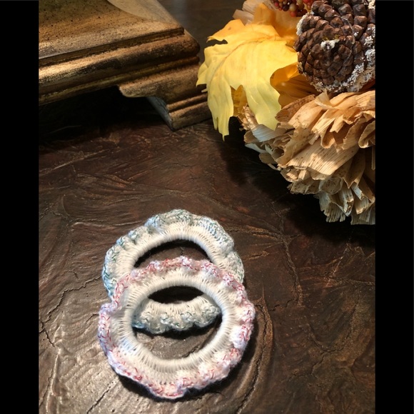 Hand Crafted Accessories - HAND MADE Crocheted Ponytail hair ties